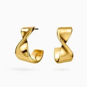 Ana Luisa Jewelry Beyla Small Gold Hoop Earrings